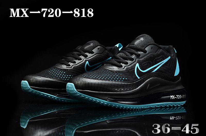 2020 Nike Air Max 720-818 Black Jade Running Shoes
